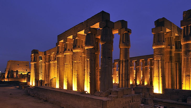 luxor temple egypt ancient egypt ancient wallpaper preview