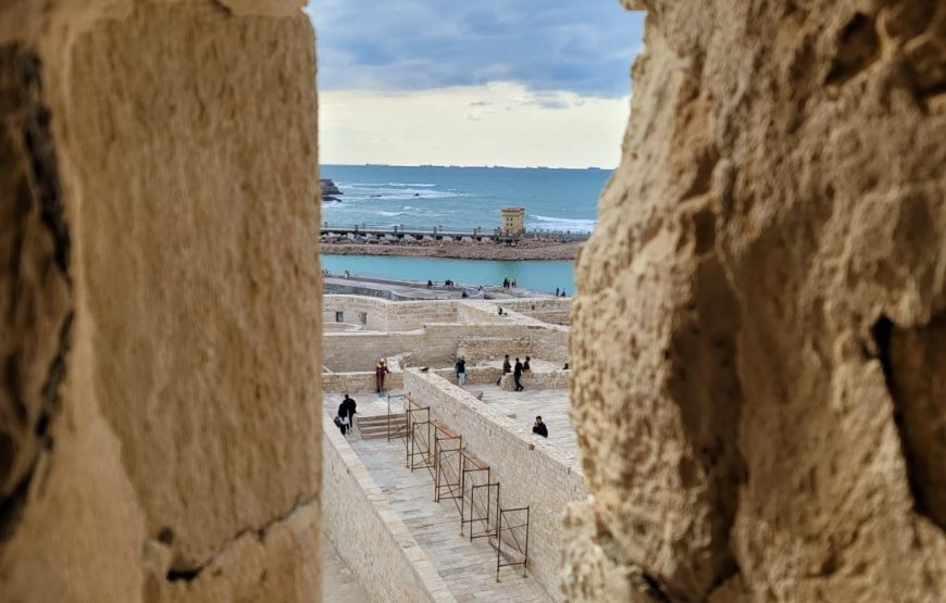 Day Tour to Rosetta Stone Citadel of Qaitbay From Cairo