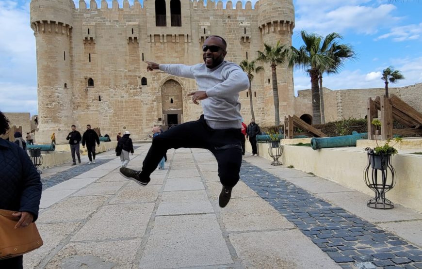 Day Tour to Rosetta Stone Citadel of Qaitbay From Cairo