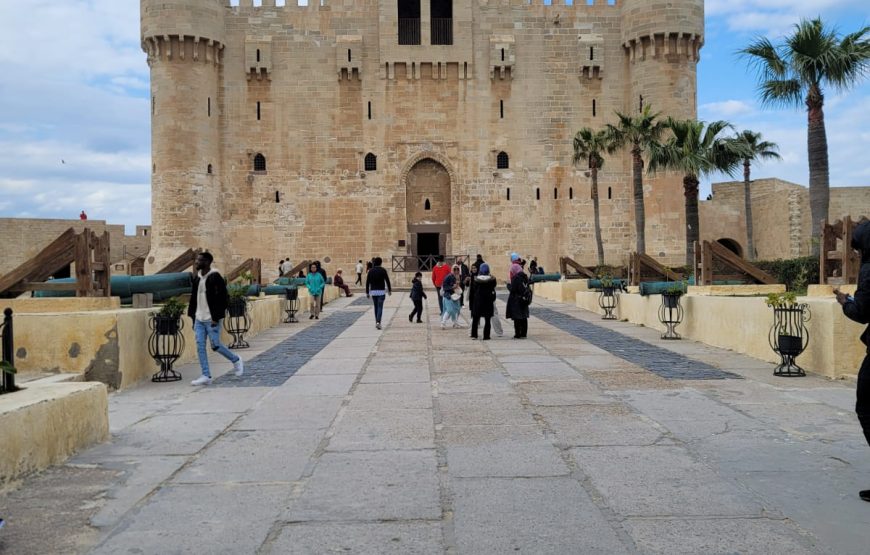 Day Tour to Rosetta Stone Citadel of Qaitbay From Cairo